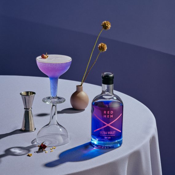 Ultra Violet Gin Soda Fizz Recipe