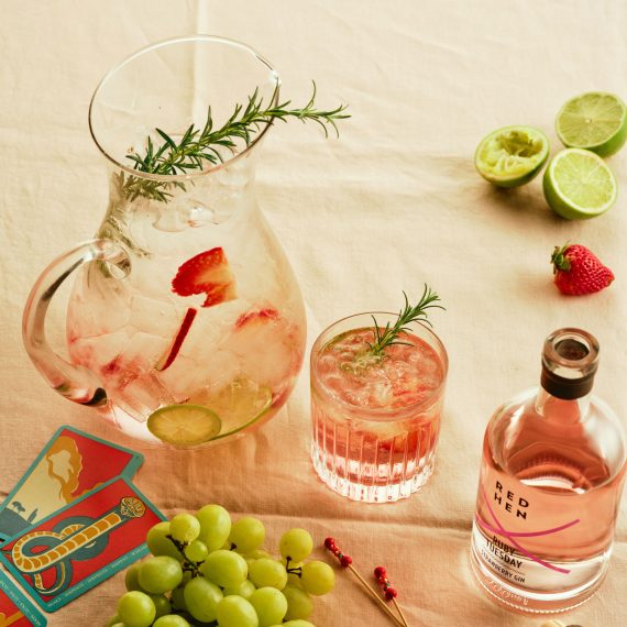 Ruby Spritz Strawberry Gin recipe